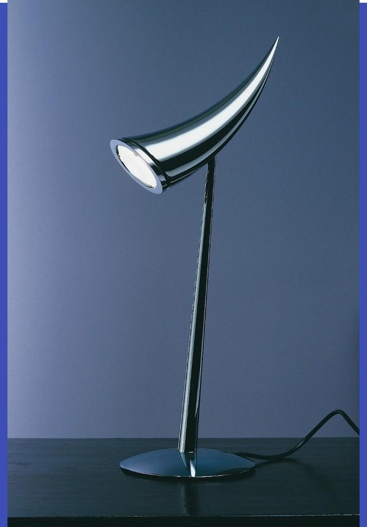 Flos Ara Luxury Desktop Lamp design by Philippe Starck, table lamp, lighting, flos, designer, Furniture & Home Living, Home Decor, Other Home Carousell