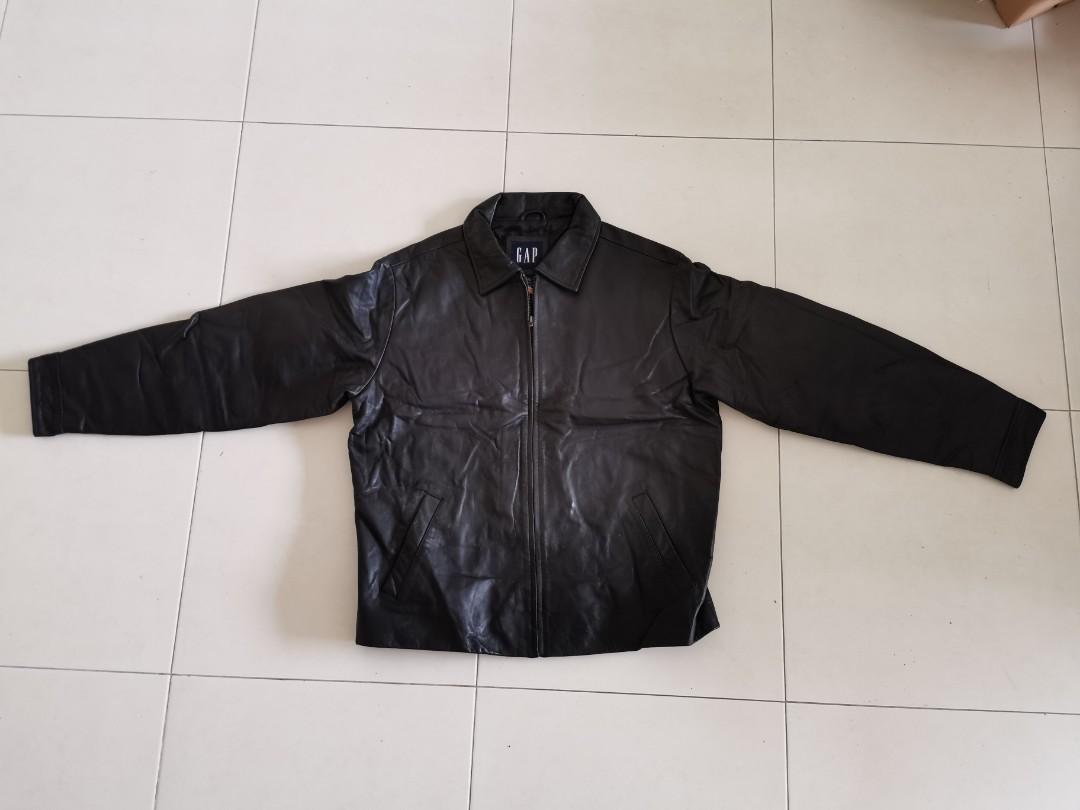 Gap genuine new arrivals leather jacket