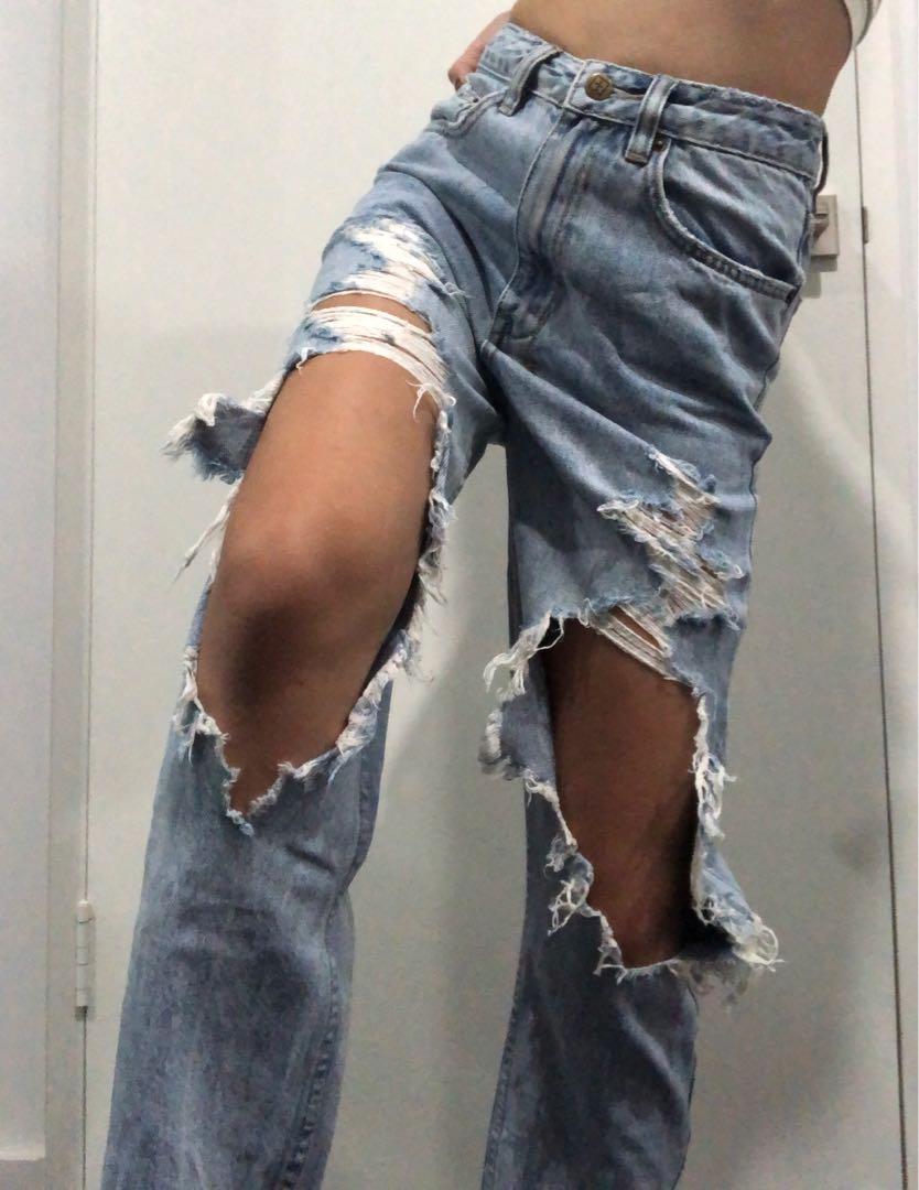 Neon Hart - general pants straight leg jeans on Designer Wardrobe
