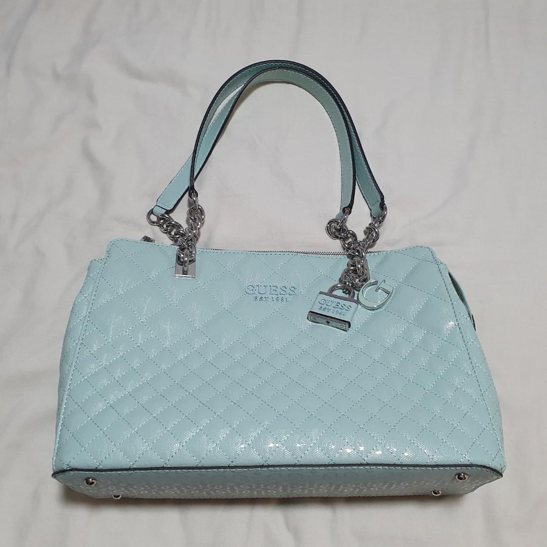 Guess Queenie mint tote bag