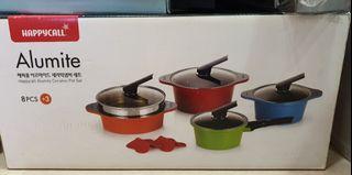 Happycall Alumite Ceramic Pot Set