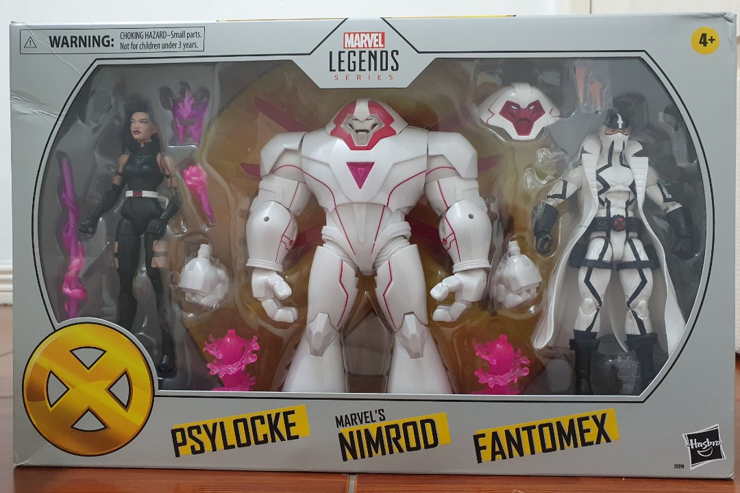 Marvel Legends X-Men - Edition Collector - 3 Figurines 15 Cm Psylocke, Marvel'S Nimrod Et Fantomex Exclusivité sur Marvel Legends X-Men - Edition Collector - 3 Figurines 15 Cm Psylocke, Marvel'S Nimrod Et Fantomex Exclusivité sur