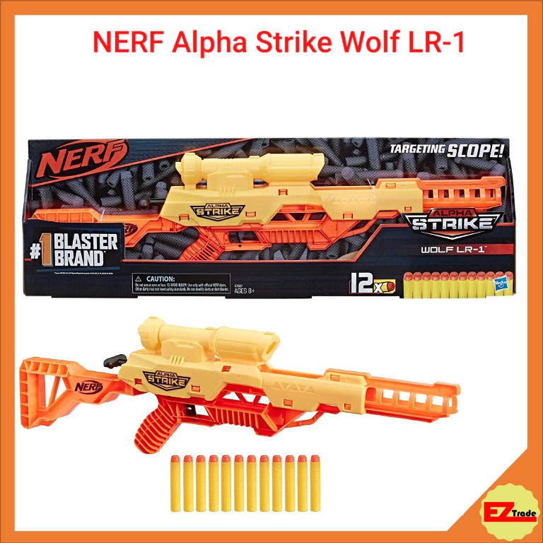 hasbro nerf alpha strike wolf lr1