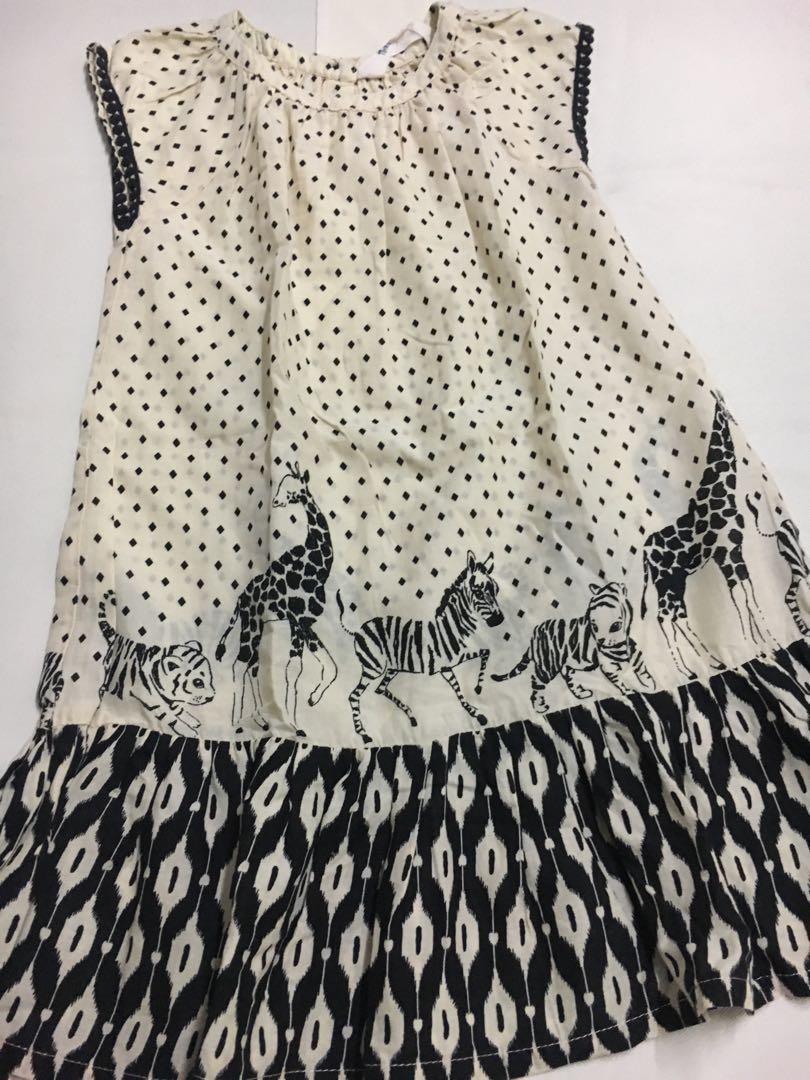 H M Safari Dress Babies Kids Babies Kids Fashion on Carousell