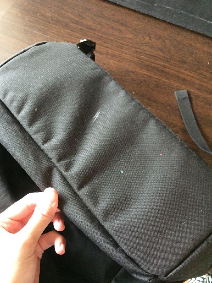 Ikea Starttid Rolltop Backpack Black, Men's Fashion, Bags, Backpacks on