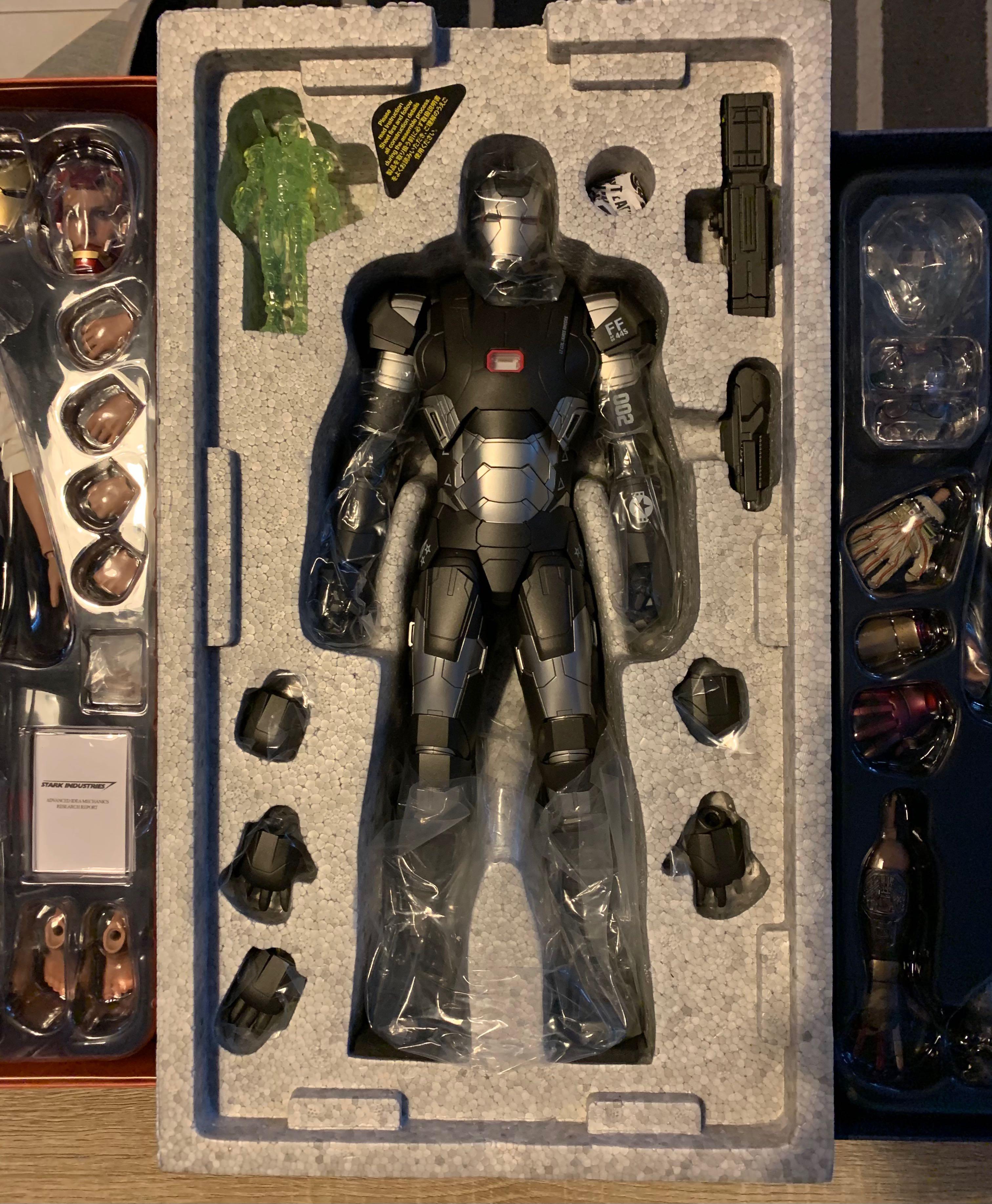 Hot Toys Iron Man 3 War Machine Mk2 Die Cast Special Rare Edition Hobbies Toys Toys Games On Carousell