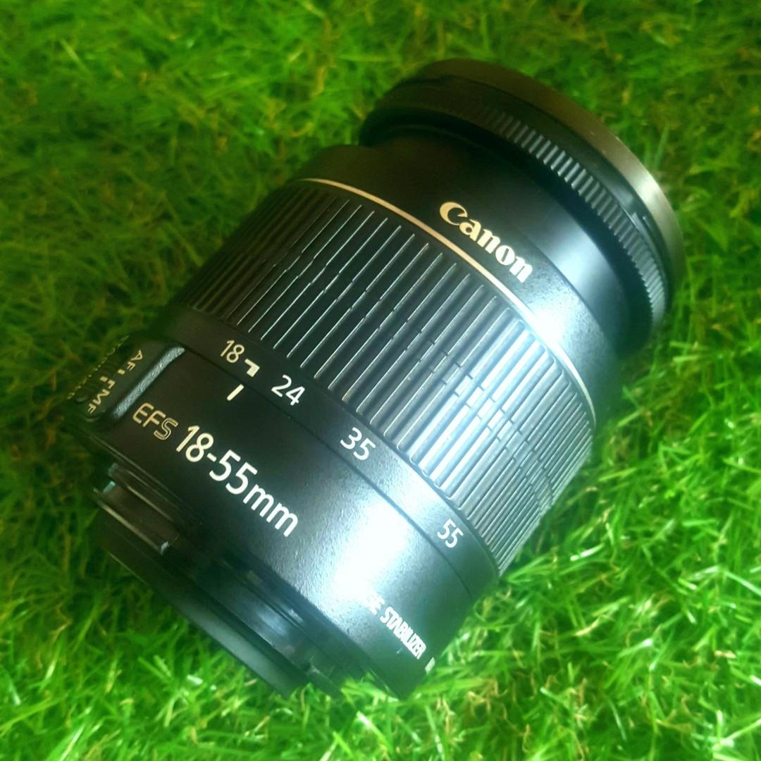 jual murah lensa canon canon zoom lens ef s 18 55mm is ii