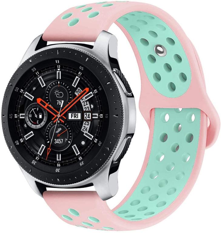 KADES Sport Strap for Galaxy Watch 46mm 22mm Soft Silicone Band