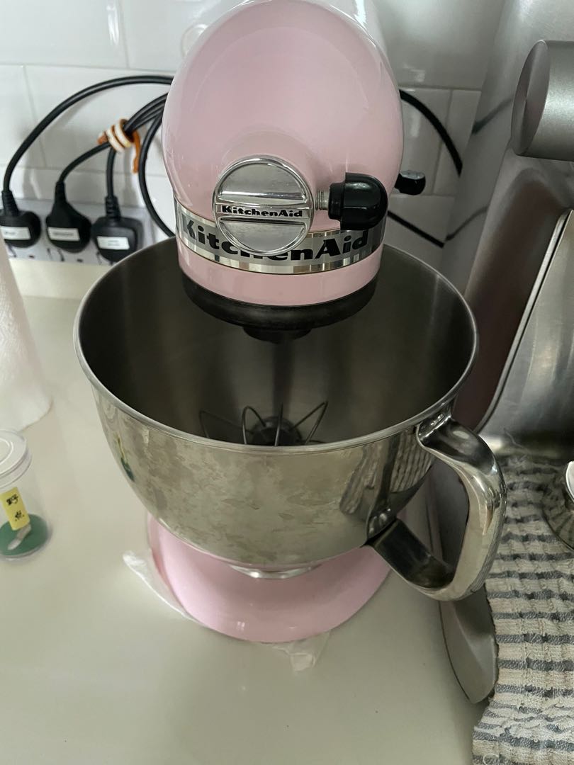 KitchenAid Baby Pink Stand Mixer 5KSM150, TV & Home Appliances, Kitchen