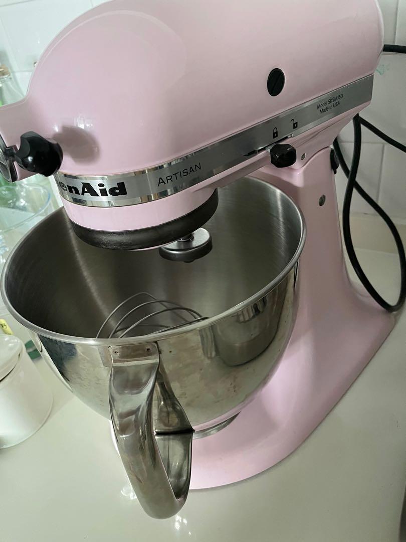 KitchenAid Baby Pink Stand Mixer 5KSM150, TV & Home Appliances, Kitchen Appliances, Hand & Stand