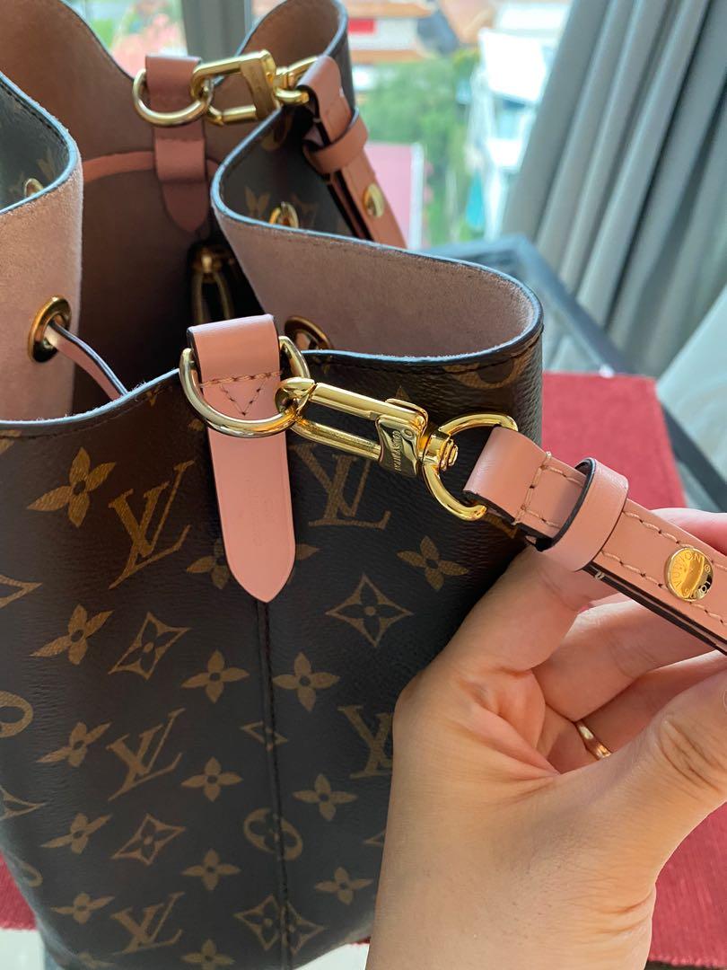 Louis Vuitton Womens Bucket Bags, Pink, * Inventory Confirmation Required
