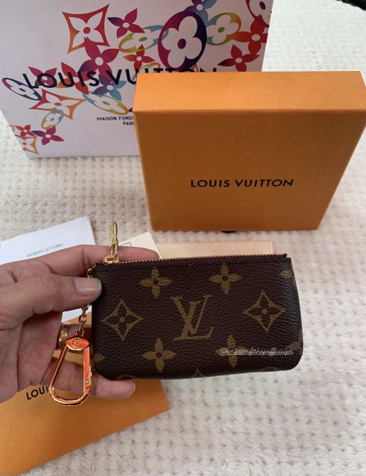 Louis Vuitton Key cles / key pouch monogram, Luxury, Bags