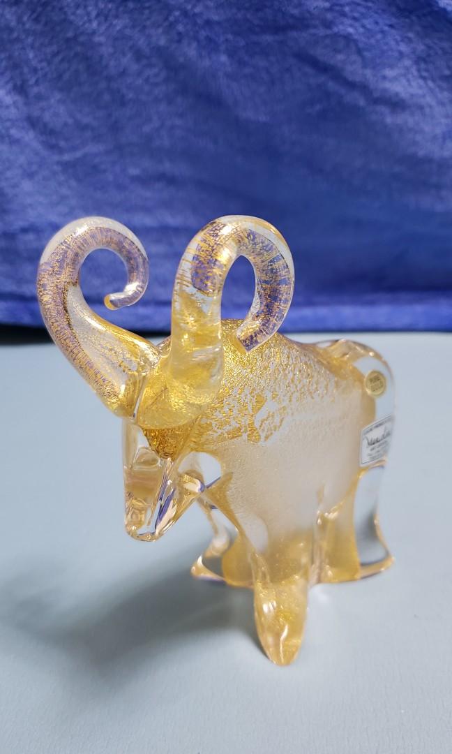 Marcolin Art Crystal ユニコーン クリア 金 B153 Marcolin Art