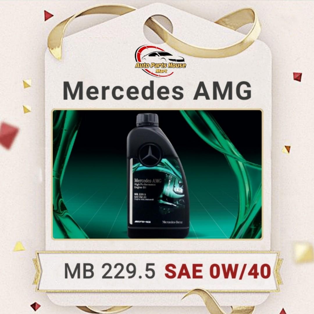 Mercedes-Benz Engine Oil AMG High Performance 0W-40 229.5 1