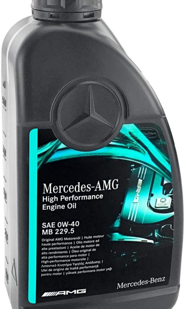 MercedesBenz Engine Oil AMG High Performance 0W40 229.5 1 L, Car