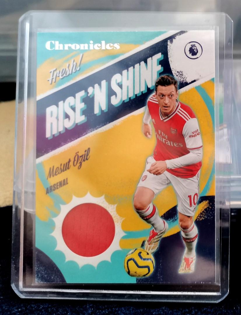 Mesut Ozil worn patch card - Panini Chronicles Rise n Shine
