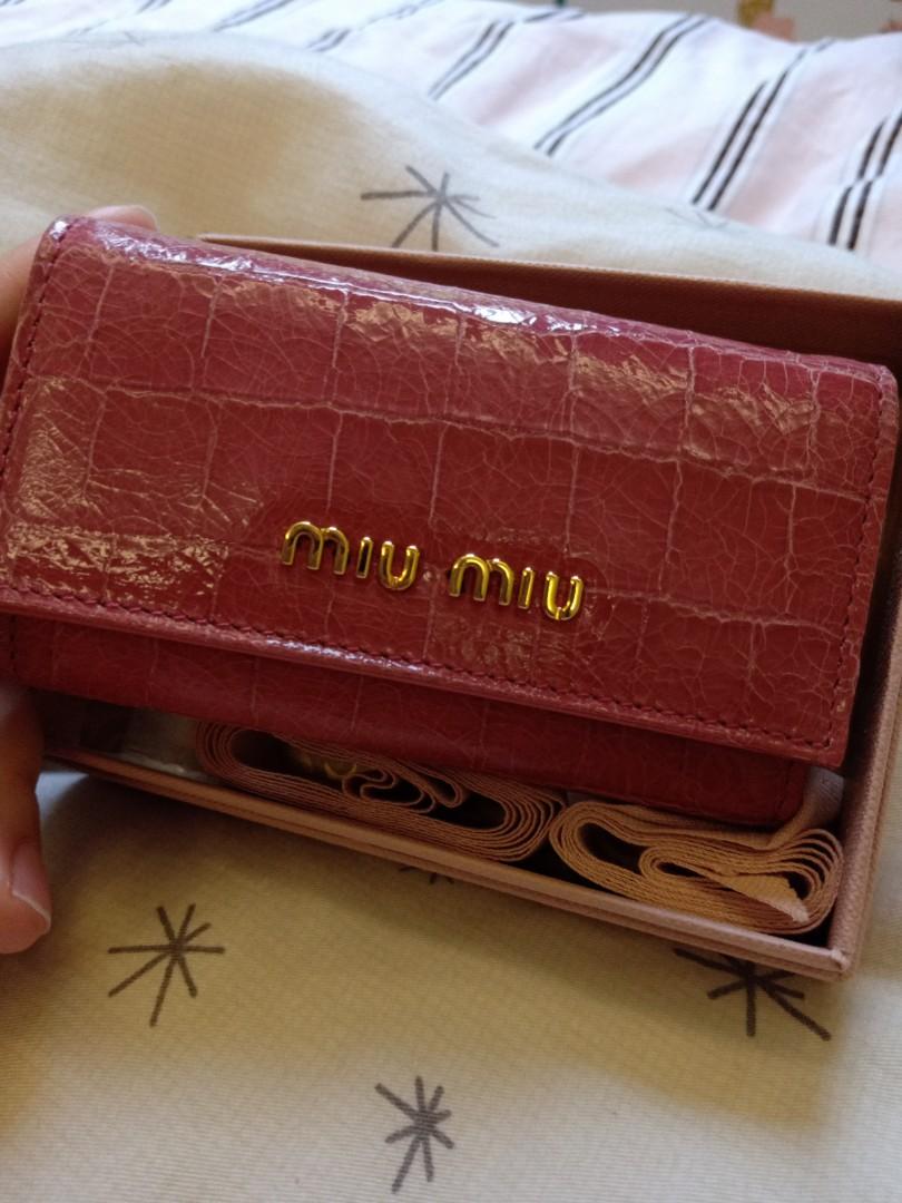 Miu miu key pouch