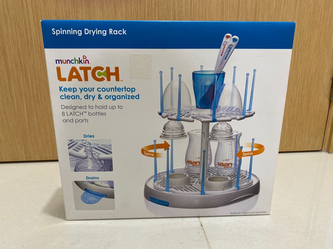 BNIB Munchkin spinning bottle drying rack Babies Kids Nursing