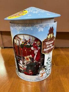 Music box tin can Christmas song