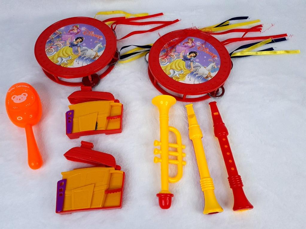 Musical Instrument Toy Bundle (Category: Musical Instruments) located in Paranaque City. Submitted by usiserah (Listing ID 1061267286, Image 1). Description: Musical Set of 2 Flutes, 2 Jollibee Collectibles Pan Pipes, 2 Tambourines, 1 Trumpet and 1 Maracas Material: PVC Plastic RFS: Decluttering 📌 For More Details Visit Us @: USISERAH🐸 📱Facebook | 🛒Shopee | 📲Carousell .