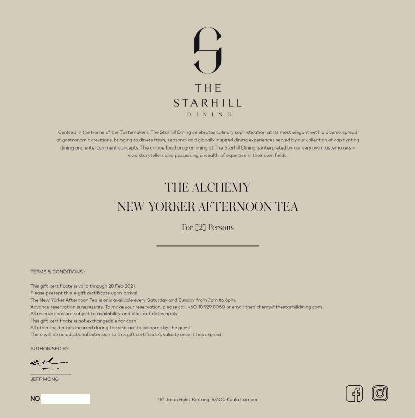 new yorker voucher
