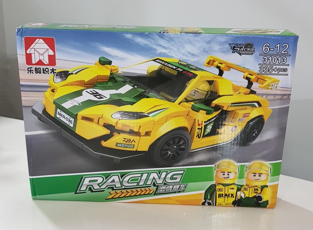 Lego 8 stud hotsell wide car