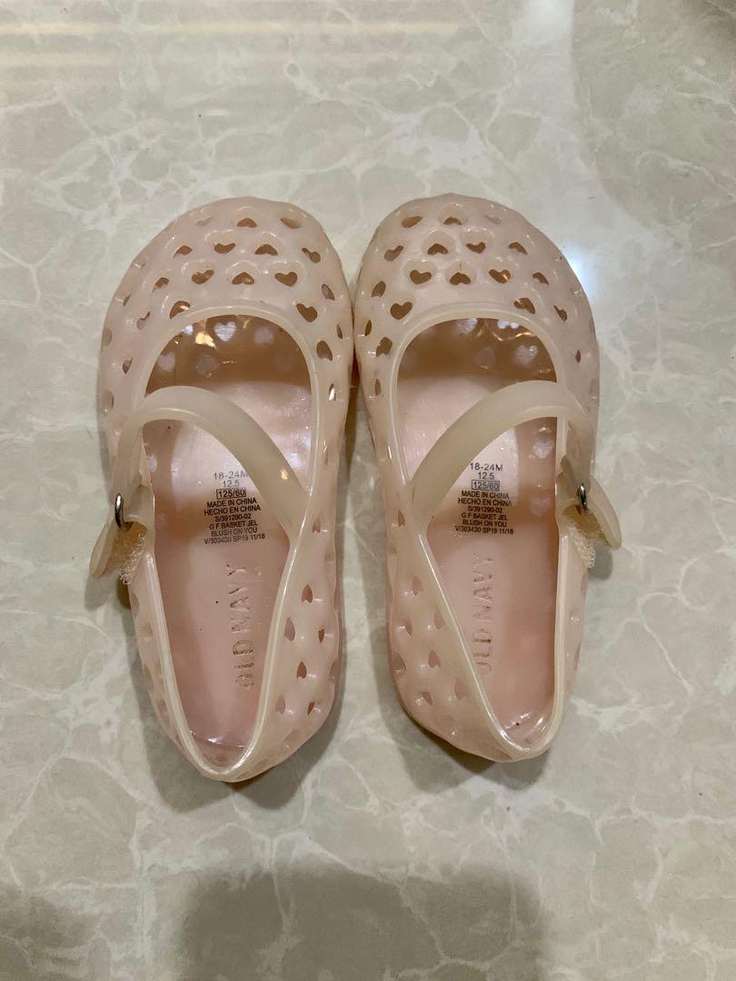 old navy girls jelly shoes