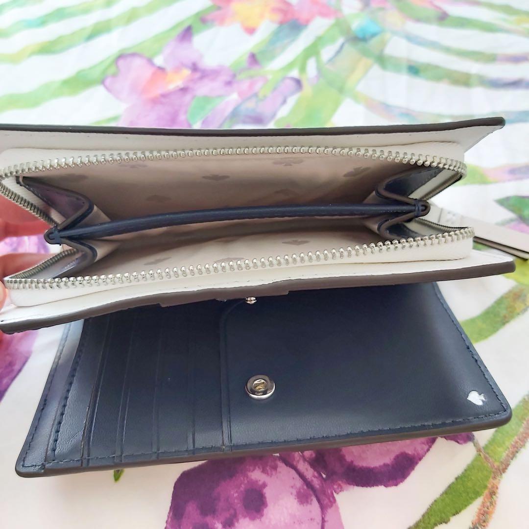 Original Kate Spade New York Cameron Medium Bifold Wallet in Spring Meadow Multi
