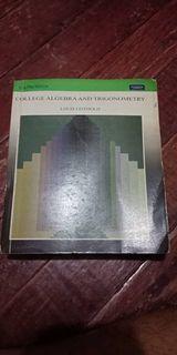 [PAPERBACK] Leithold College Algebra and Trigonometry Low Price Edition