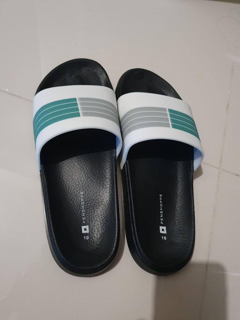 Penshoppe Slip Ons Men s Fashion Footwear Slippers Slides on Carousell