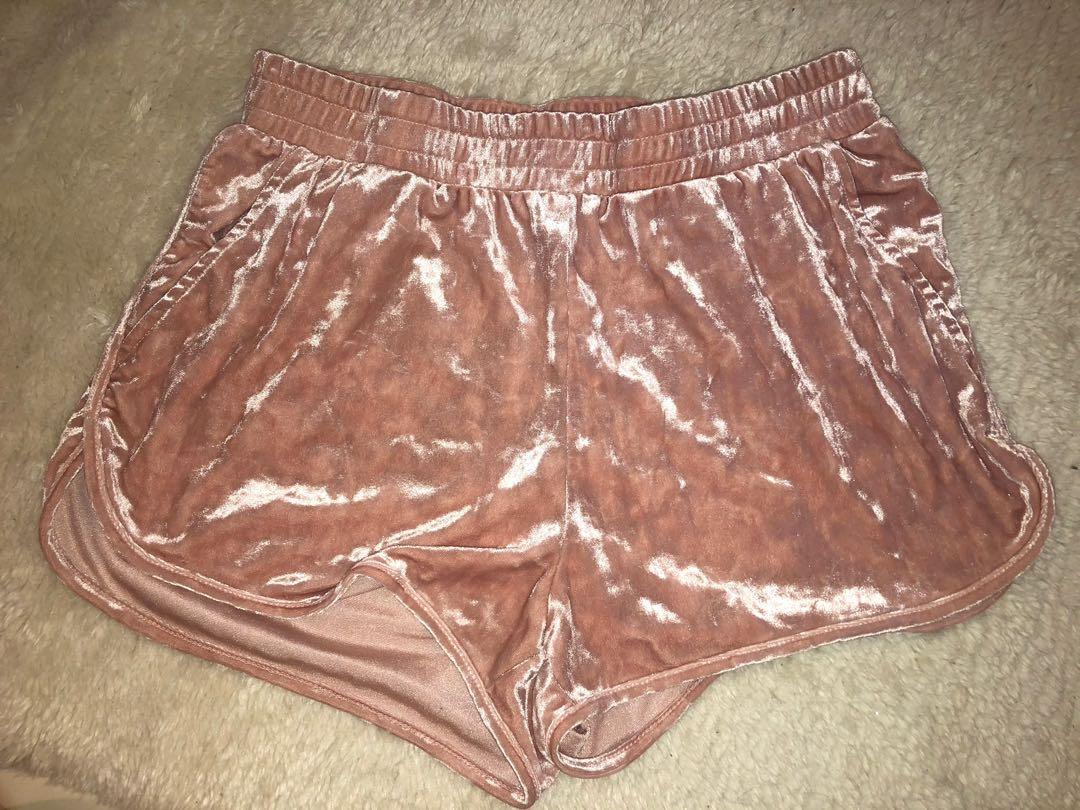 Hxxm velvet shorts clearance