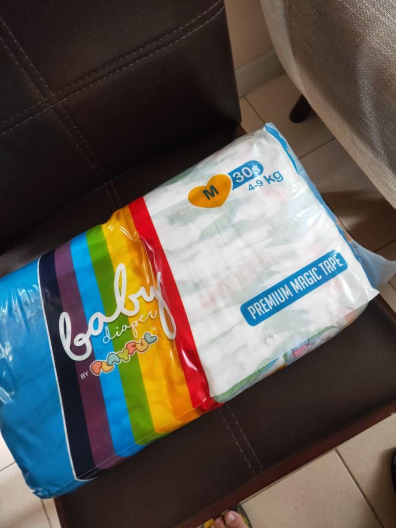 Playful baby diaper 30s medium (Category: Diapers & Baby Wipes) located in Manila. Submitted by ibentamona (Listing ID 1061133469, Image 2). Description: .