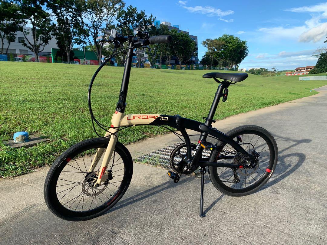 polygon urbano 5.0 folding bike