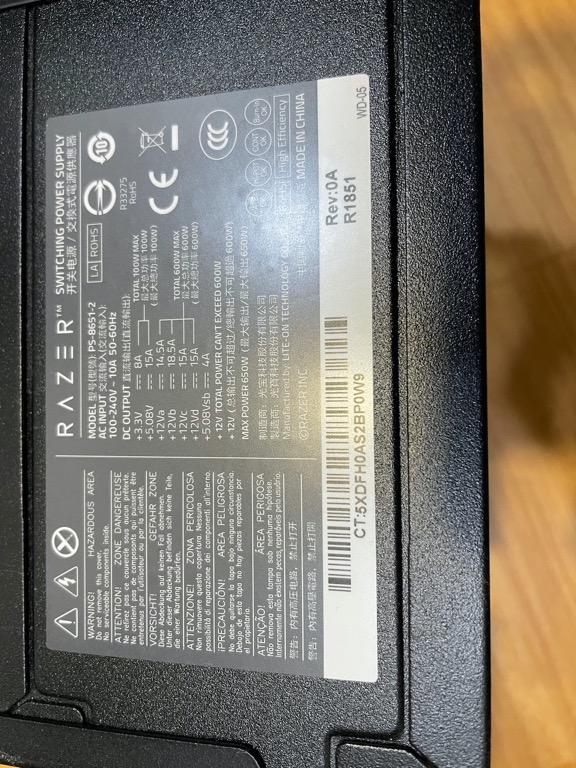 Razer Core X eGPU casing, Computers & Tech, Parts & Accessories ...