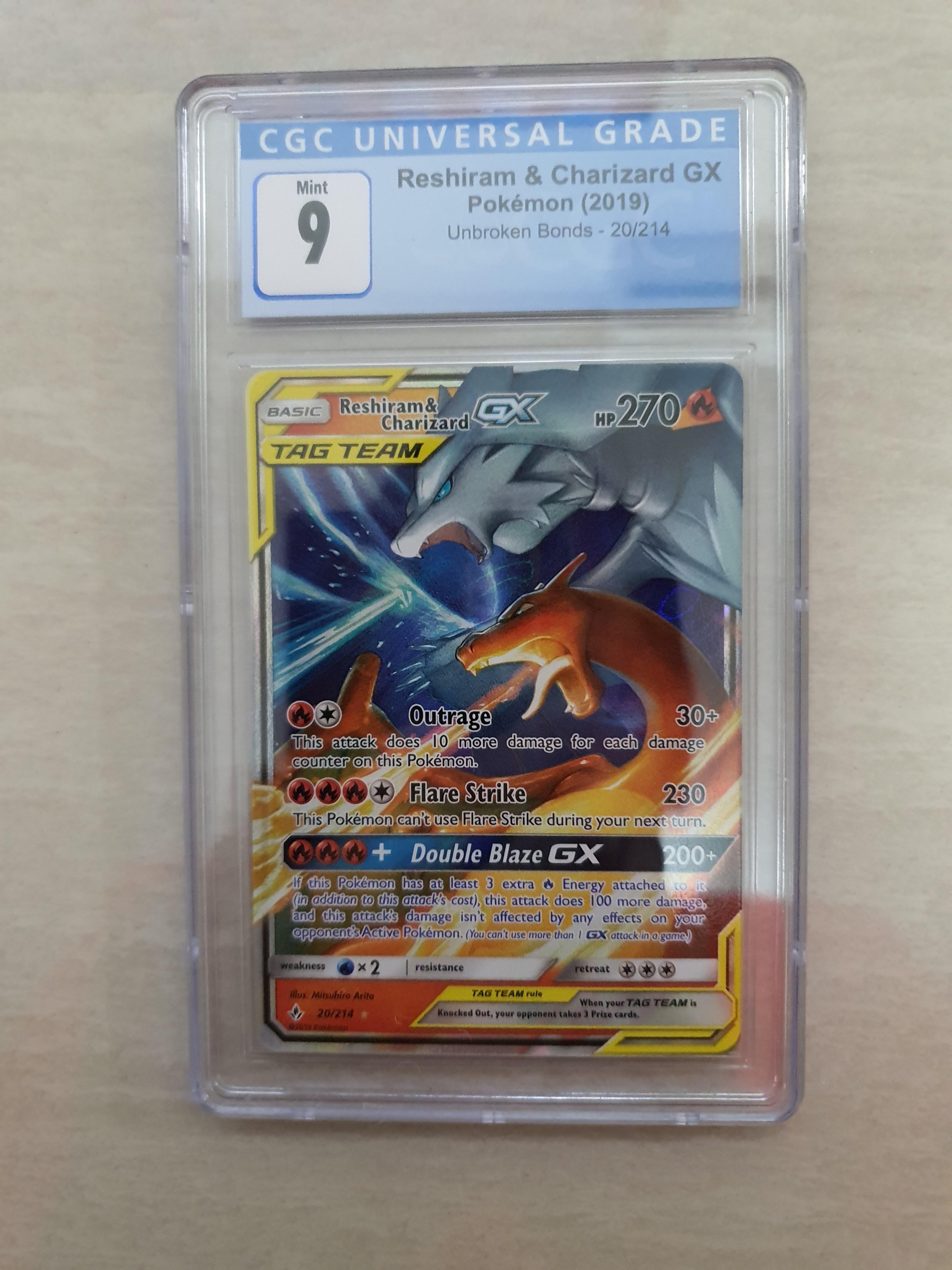 Reshiram & Charizard GX - Unbroken Bonds Pokémon card 20/214