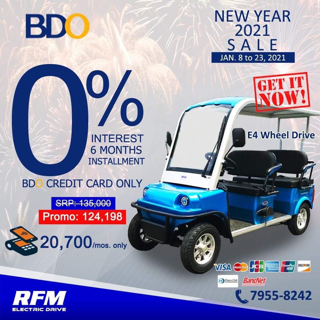 Rfm ebike four wheel clearance