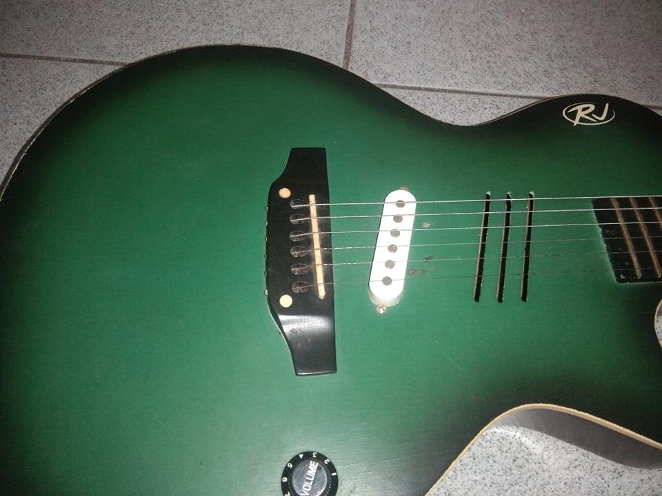 RJGuitars Acoustic Les Pu Electric Guitar Hobbies Toys Music