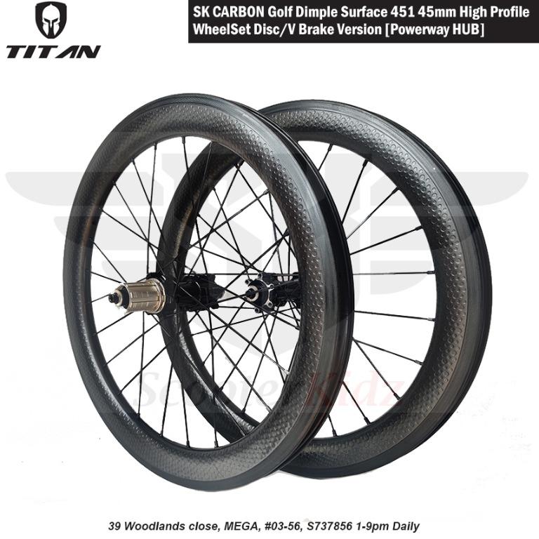 wheelset carbon 20 inch