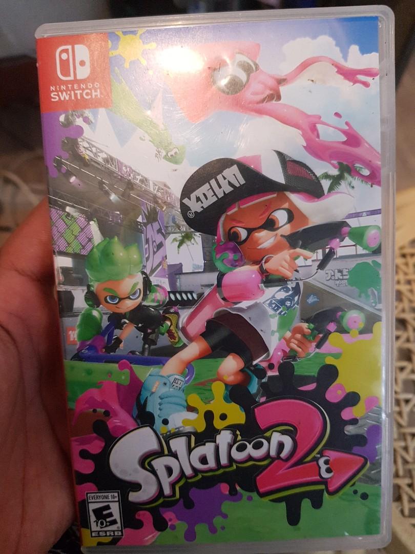 splatoon nintendo switch on Splatoon 2 Nintendo Switch Video Gaming Video Games Nintendo On Carousell
