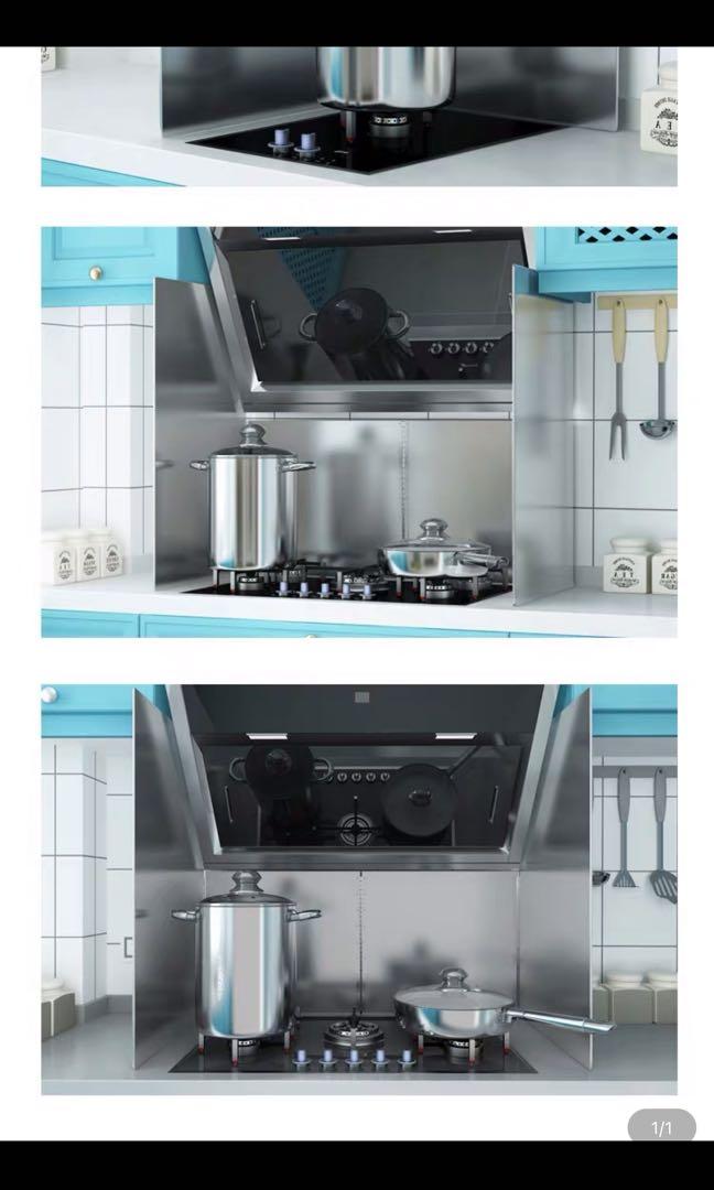 Stove Aluminium Wall protector, Furniture & Home Living ...