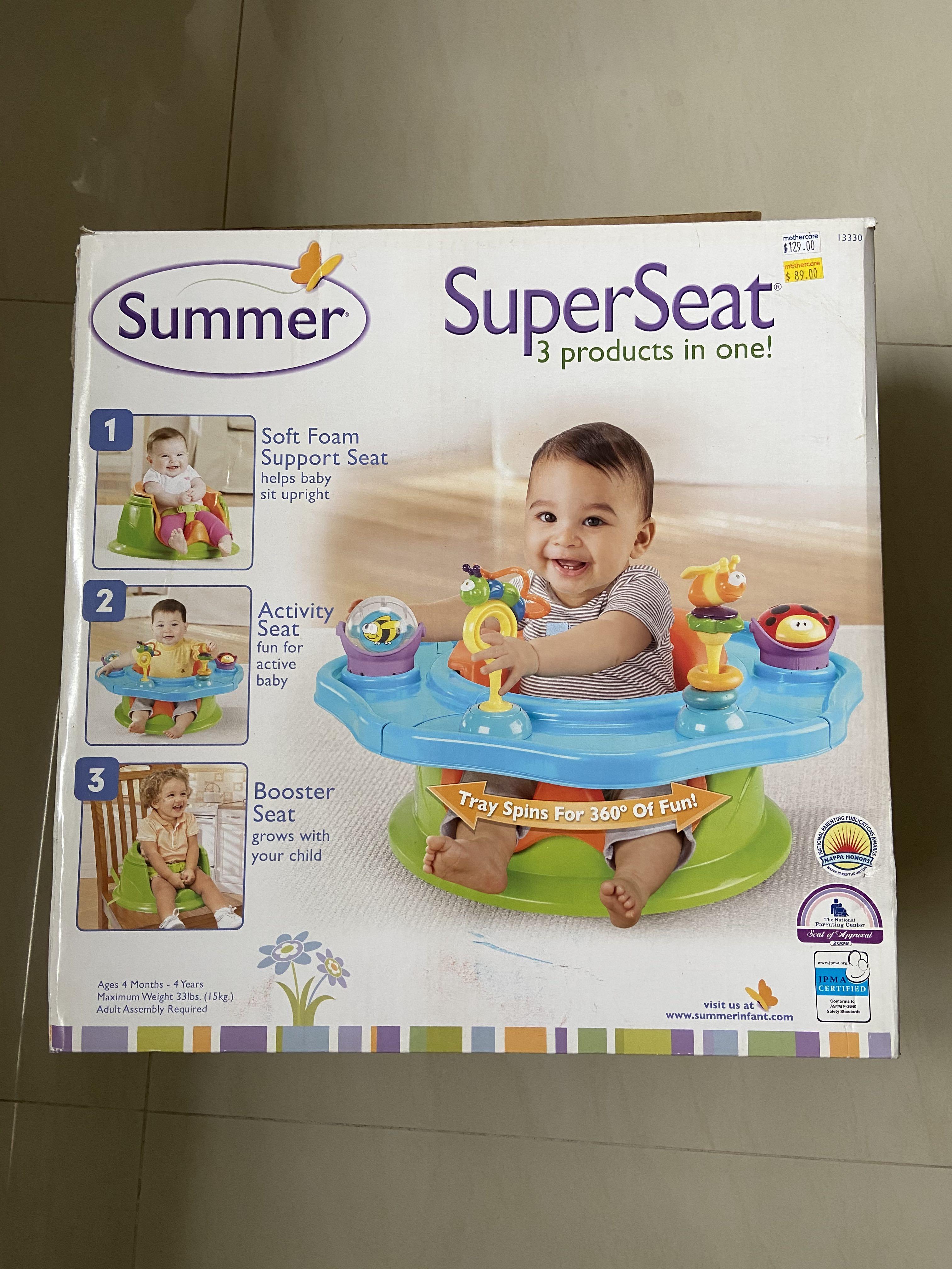 Summer infant super seat 3 sales in 1