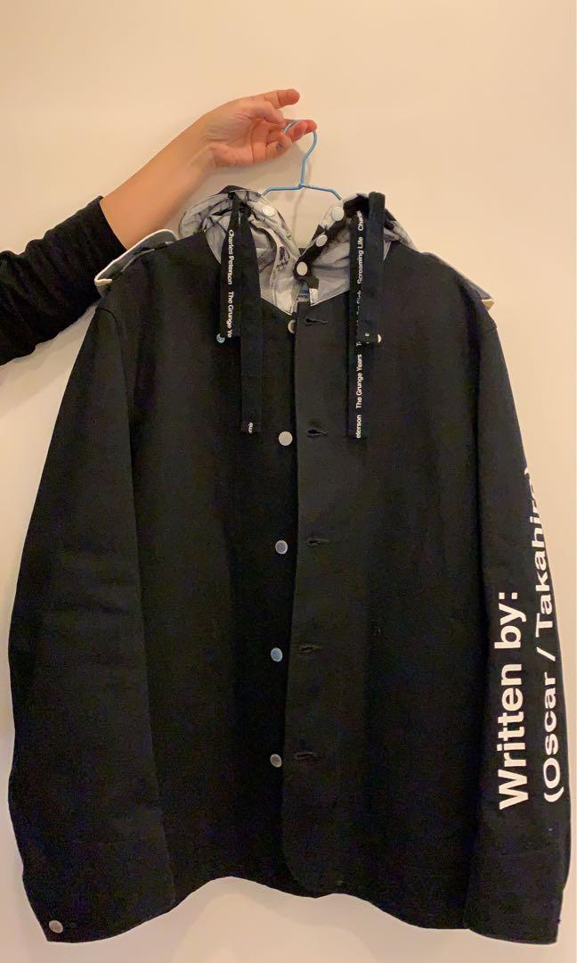 TAKAHIROMIYASHITA THE SOLOIST SS19 printed parka jacket coat, 男裝