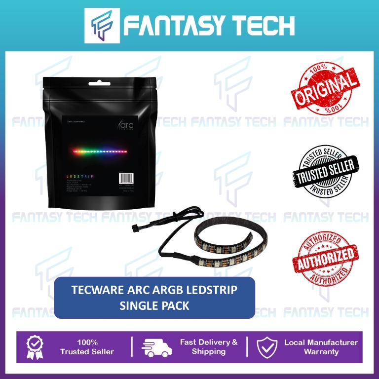 TECWARE ARC ARGB LEDSTRIP SINGLE PACK, Computers & Tech, Parts ...