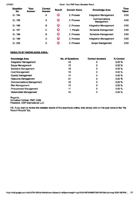 The PMP® Exam Simulator 2021 Computers Tech Parts Accessories