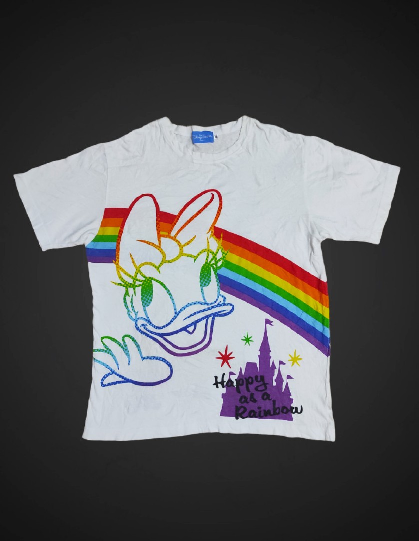 happy as a rainbow disney shirt
