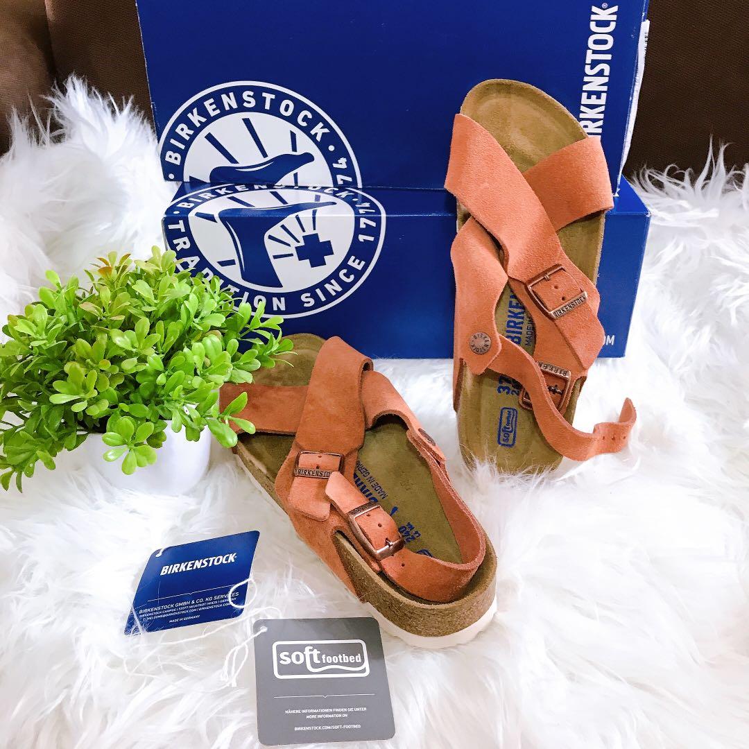 Birkenstock tulum earth 2025 red