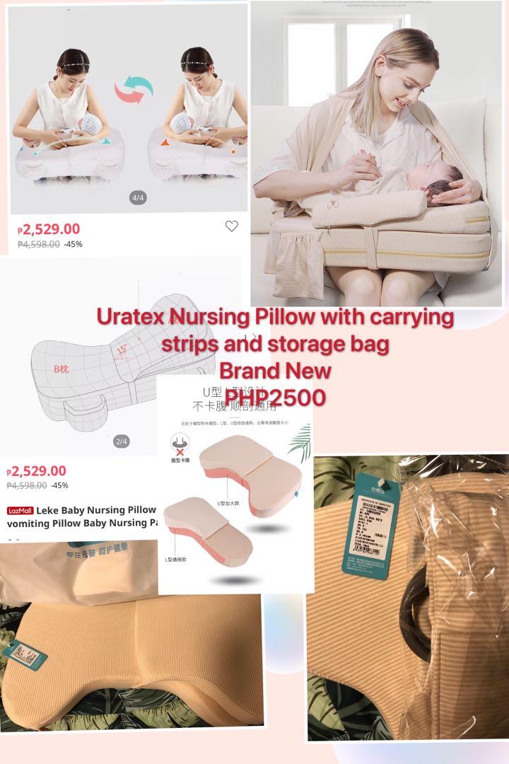 Uratex nursing breastfeeding anti vomiting pillow Babies Kids Nursing Feeding Breastfeeding Bottle Feeding on Carousell