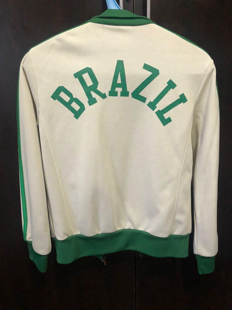 Vintage Adidas Brazil Jacket, Women's Fashion, Coats, Jackets and