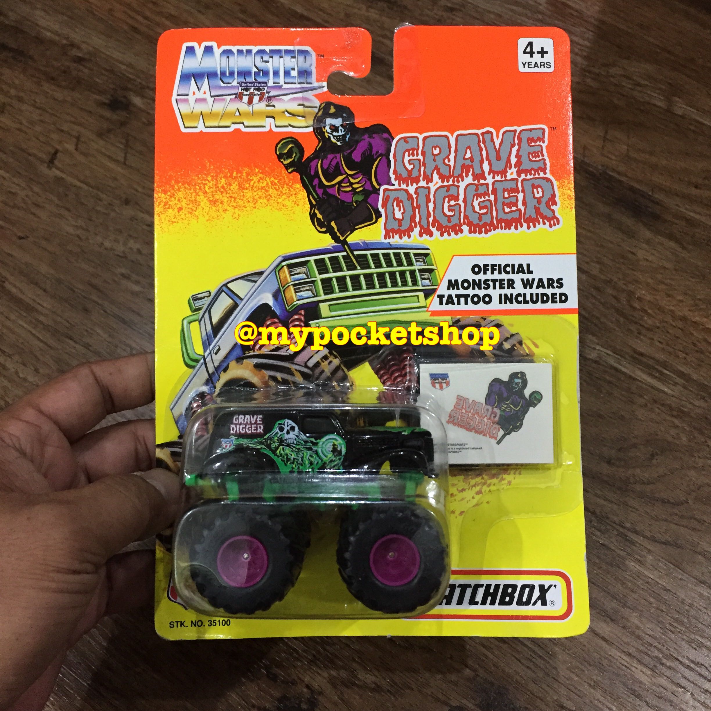 Grave new arrivals digger matchbox
