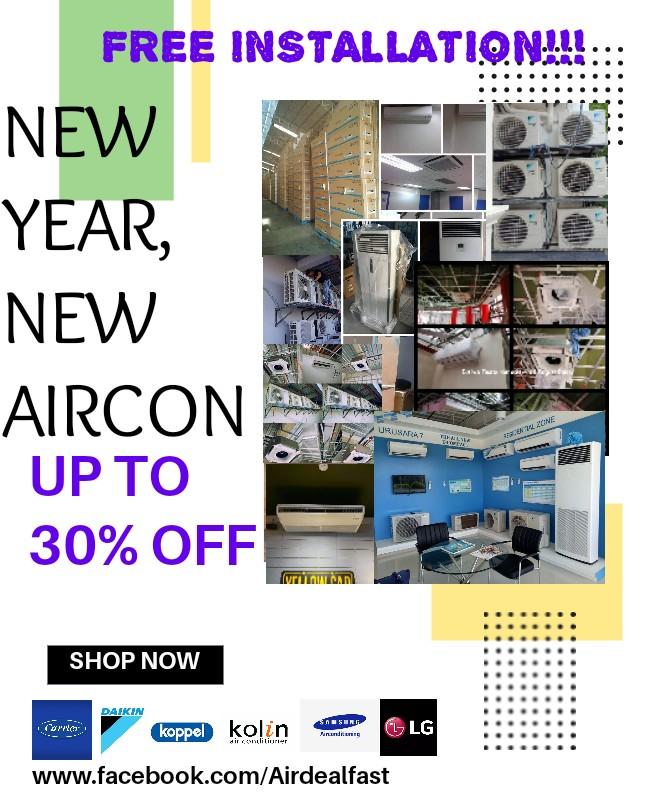 aircon warehouse sale